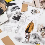 A split image showing social media glam (top) vs real design and shipping work (bottom).