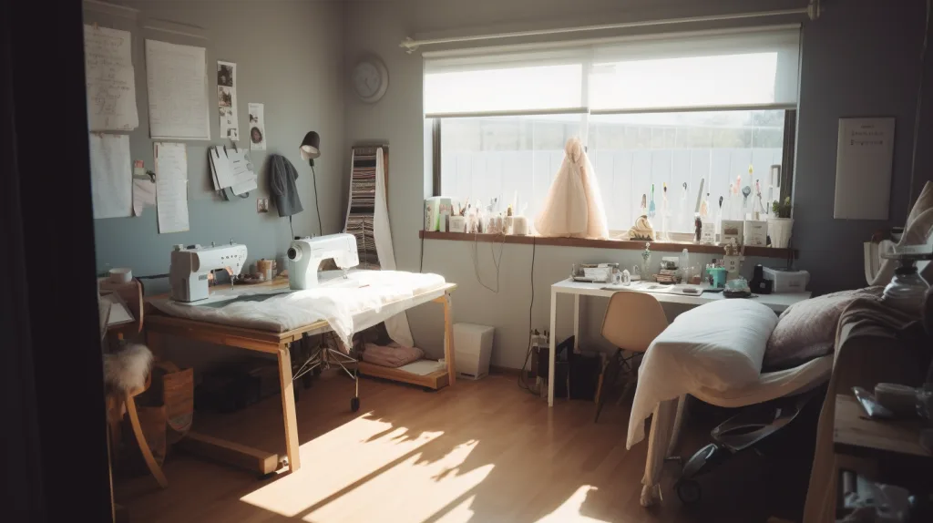 Home-Based Clothing Brand: Setup, Logistics & Tools 3 Example of a clothing brand mood board with colors and style elements