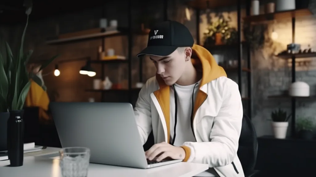 How to Create Your Own Hoodie Brand in 2025 3 Young entrepreneur launching hoodie brand website