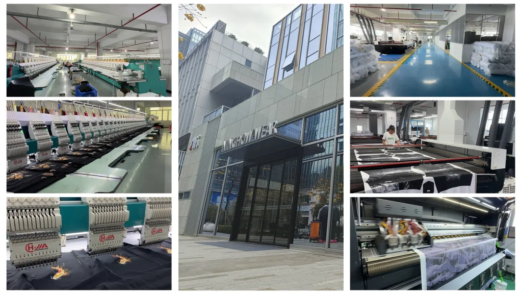 Low MOQ vs. High Capacity: What’s Right for Your Brand? 3 Image showing custom clothing production process at Ninghow factory