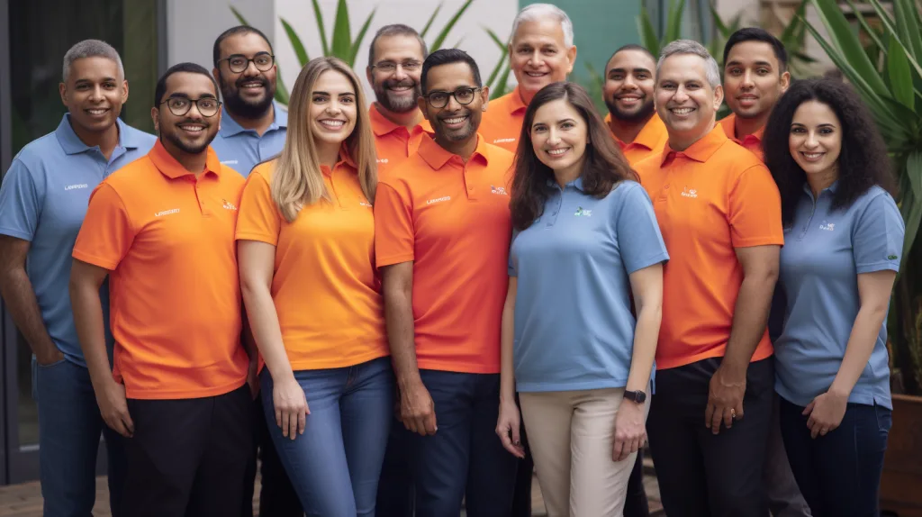 The Benefits of Embroidered Polo Shirts for Your Brand 3 Branded Polo Team Uniforms