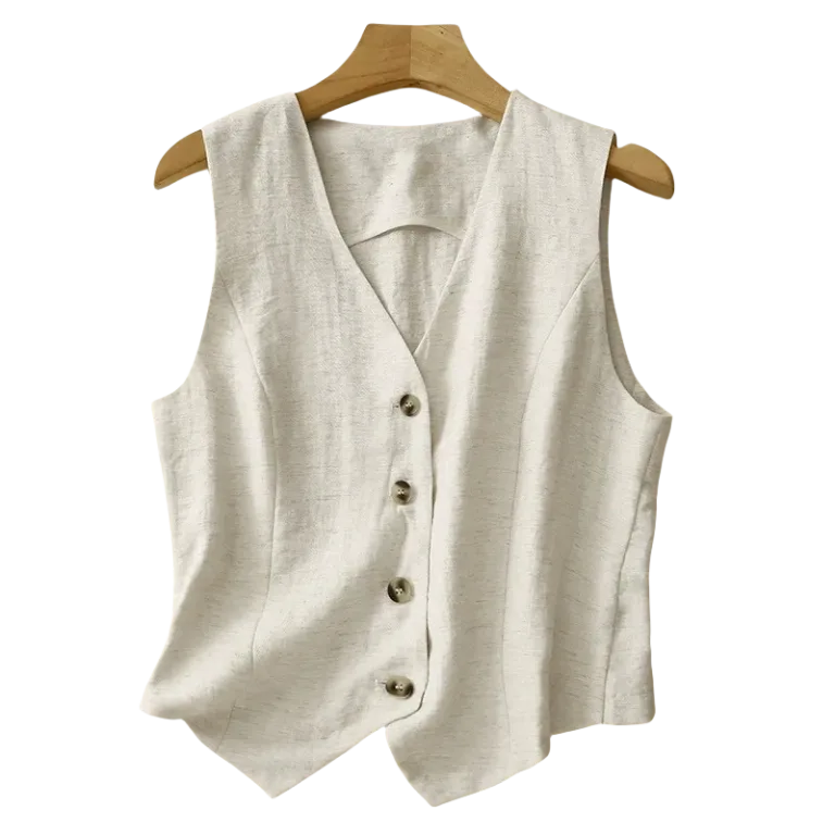 Linen Vest (2)