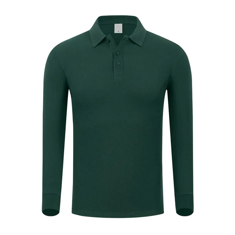 Long Sleeve Polo Shirts (3)