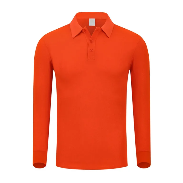 Long Sleeve Polo Shirts (4)