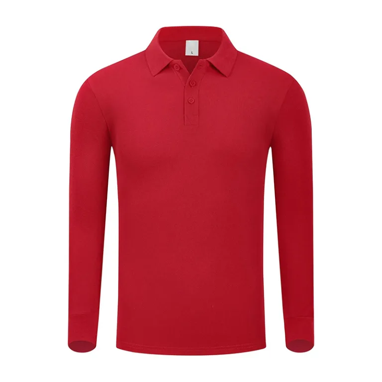 Long Sleeve Polo Shirts (8)