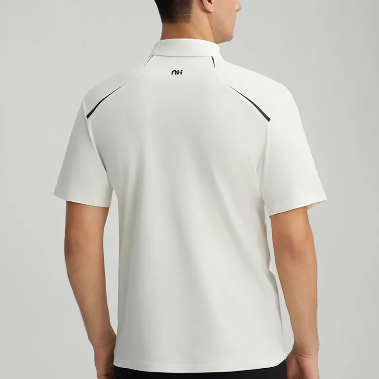Men’s White Polo Shirt (4)