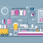 Diagram showing material, labor, sampling, logistics costs