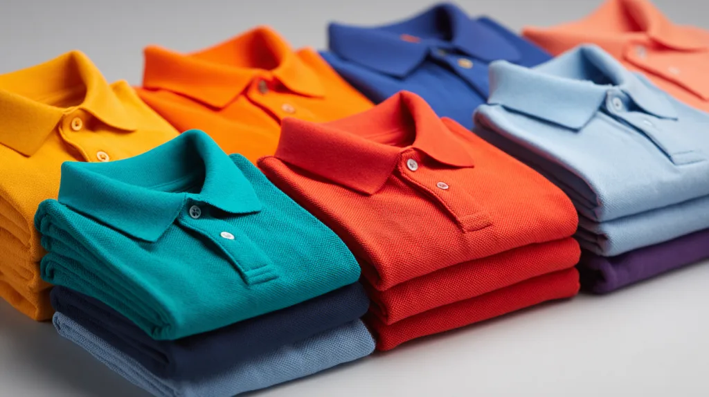 Boys Polo Shirts Fabric Guide: Cotton vs Polyester vs Blends 1 Boys polo shirts in cotton, polyester, and blended fabrics displayed side-by-side.