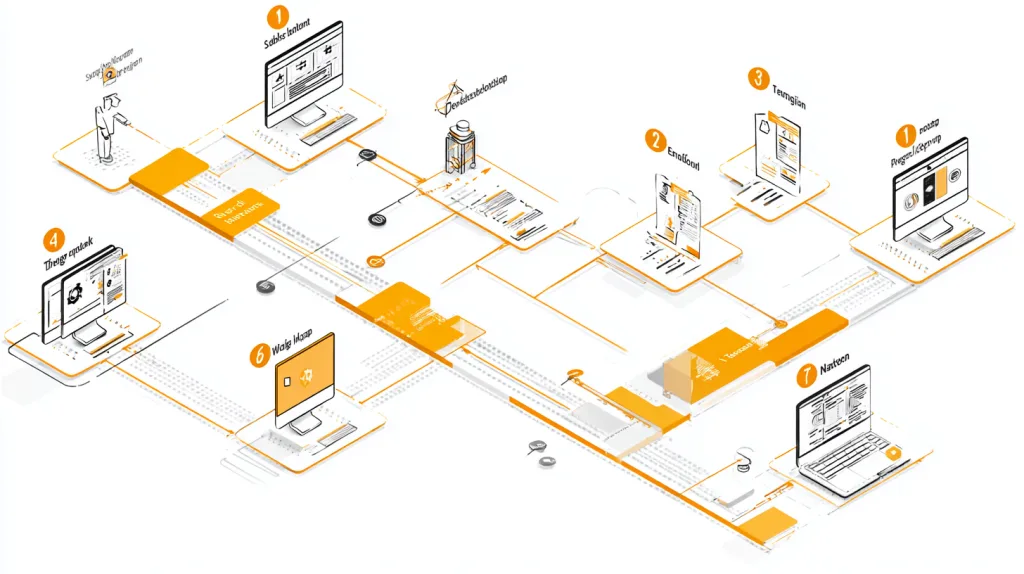Why Tech Pack is Critical for Clothing Production 3 Step-by-step visual guide of Ninghow’s support process from template creation to final production.