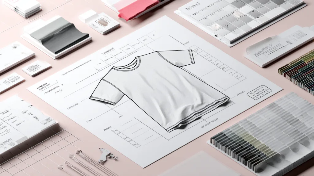Why Tech Pack is Critical for Clothing Production 1 A sample tech pack layout showing measurements, materials, stitching instructions, and label placements.