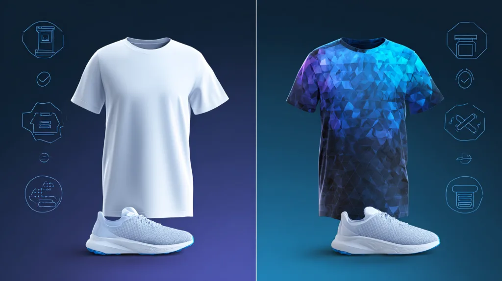Screen Printing vs Sublimation: Which is Better for Sportswear? 2 This infographic outlines the key differences between screen printing and sublimation, helping sportswear brands choose the best technique for their needs.