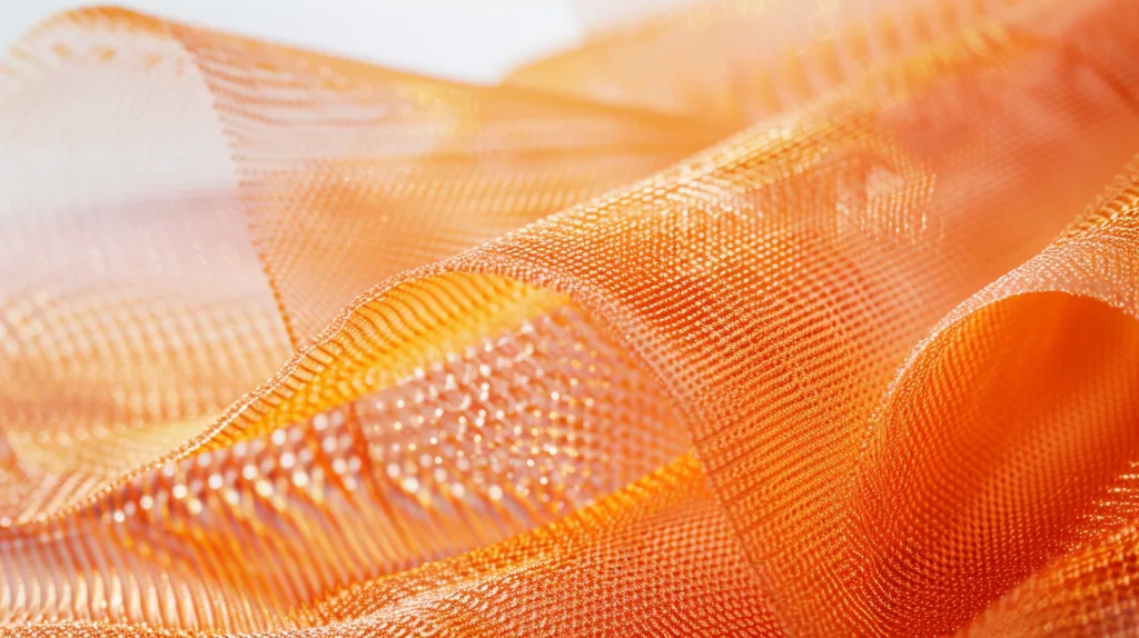 The Ultimate Guide to UV Protection Clothing 2 A magnified view of fabric cross-sections, showing tight weaves, UPF treatment layers, and breathable fiber zones, ideal for visualizing technical benefits.