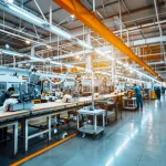 modern clothing manufacturer in USA producing high-quality garments