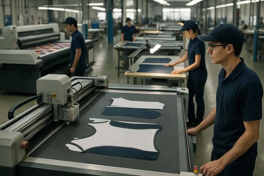 Sublimation Printing for Team Jerseys: A Manufacturer’s Guide 2 automated cutting sewing sublimation jerseys