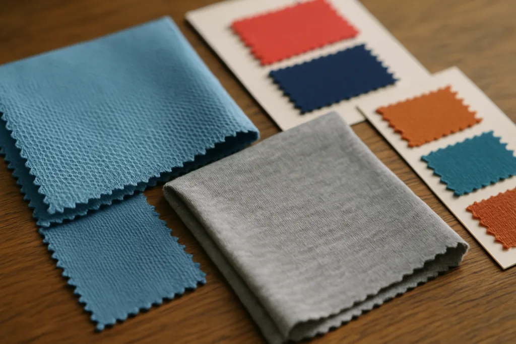 Polo Shirts vs. T-Shirts: Which Works Better for Your Brand? 1 fabric evaluation