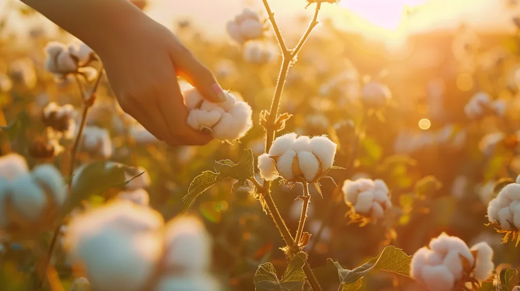 10 Amazing Facts About What Is Organic Cotton Clothing & Why It Matters 2 farmers picking organic cotton in eco-friendly fields