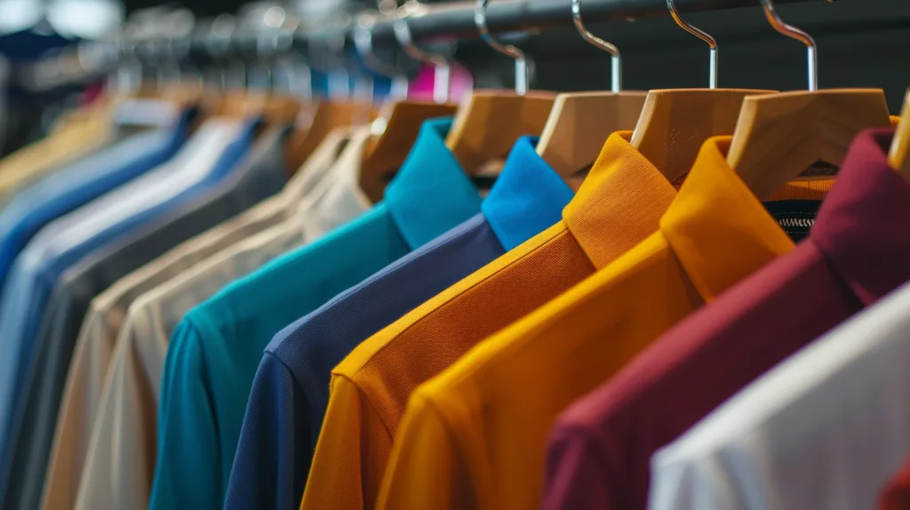 How to Choose Men’s Polo Shirts: A Complete 2025 Guide 1 Various men’s polo shirts showcasing different fabric types