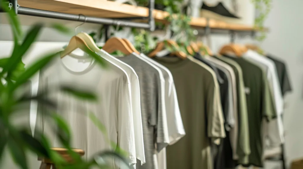 10 Amazing Facts About What Is Organic Cotton Clothing & Why It Matters 3 sustainable fashion display of organic cotton garments