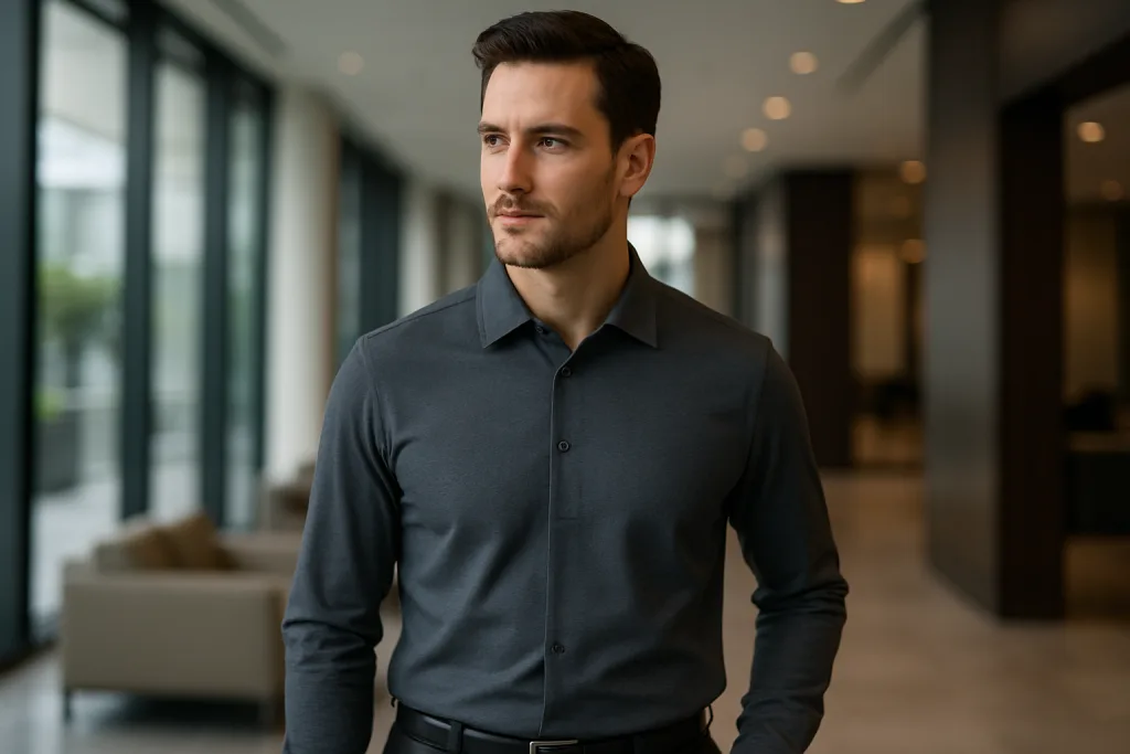 Long Sleeve Business Polos for Year-Round Style 1 business professional long sleeve polo