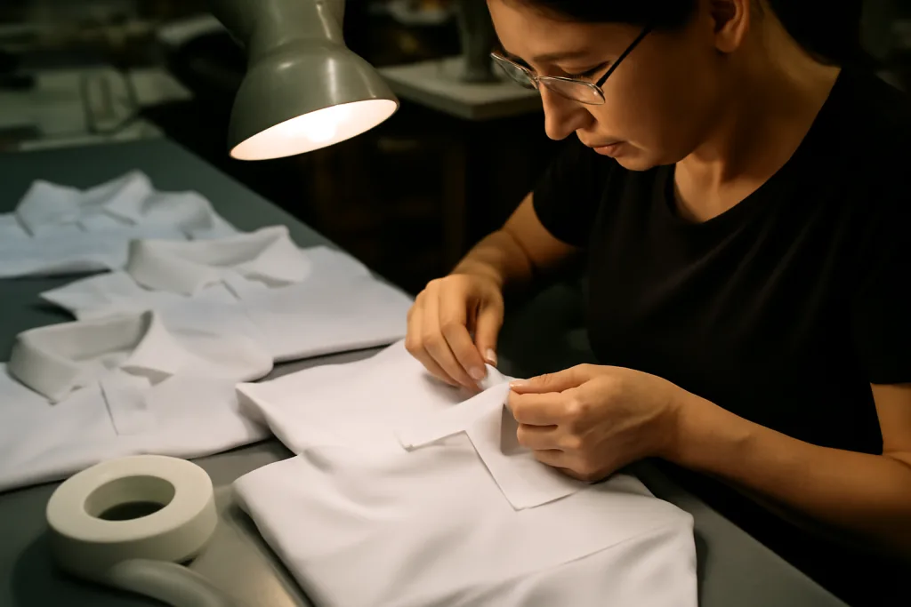 Golf Polos for Performance & Branding (with Ninghow) 2 collar construction golf polo manufacturing