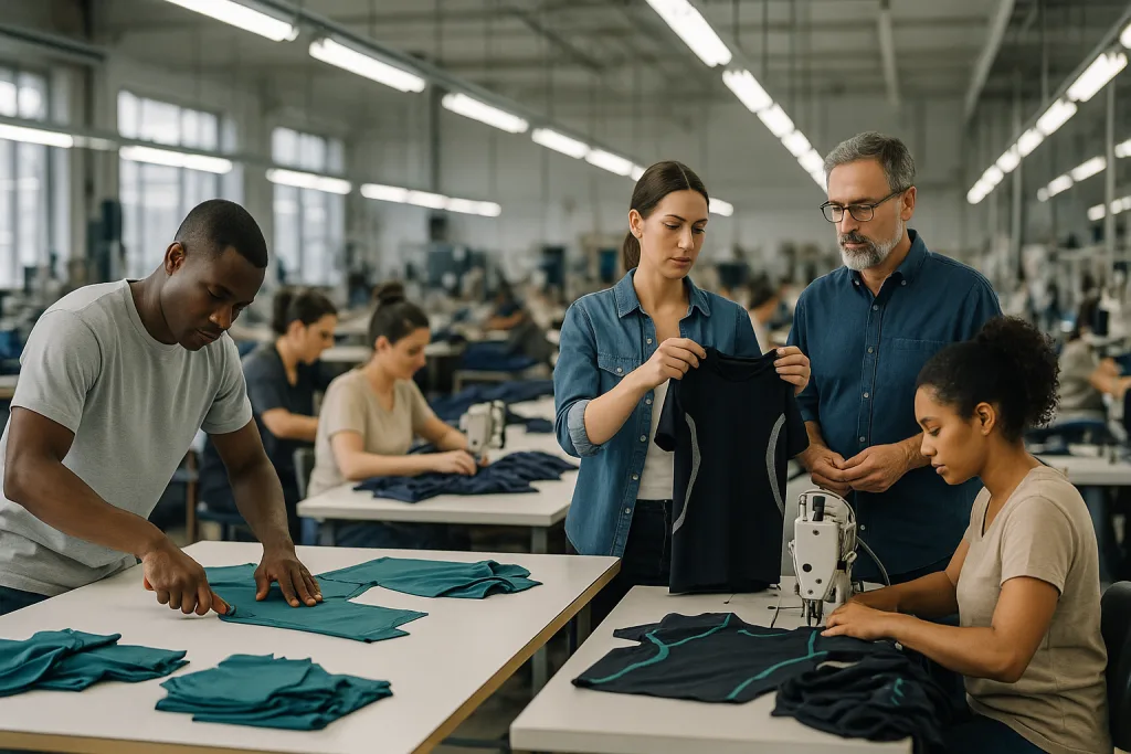 Start a Sportswear Brand: Step-by-Step from Idea to First PO 2 sportswear manufacturing factory