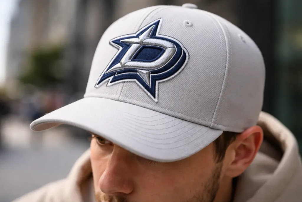 Types of Embroidery Used in Apparel Manufacturing 3 3d puff embroidery cap