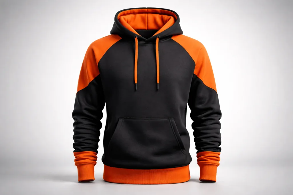 Black and Orange Hoodie: Fall/Winter Style Trends 1 black and orange hoodie studiojpg
