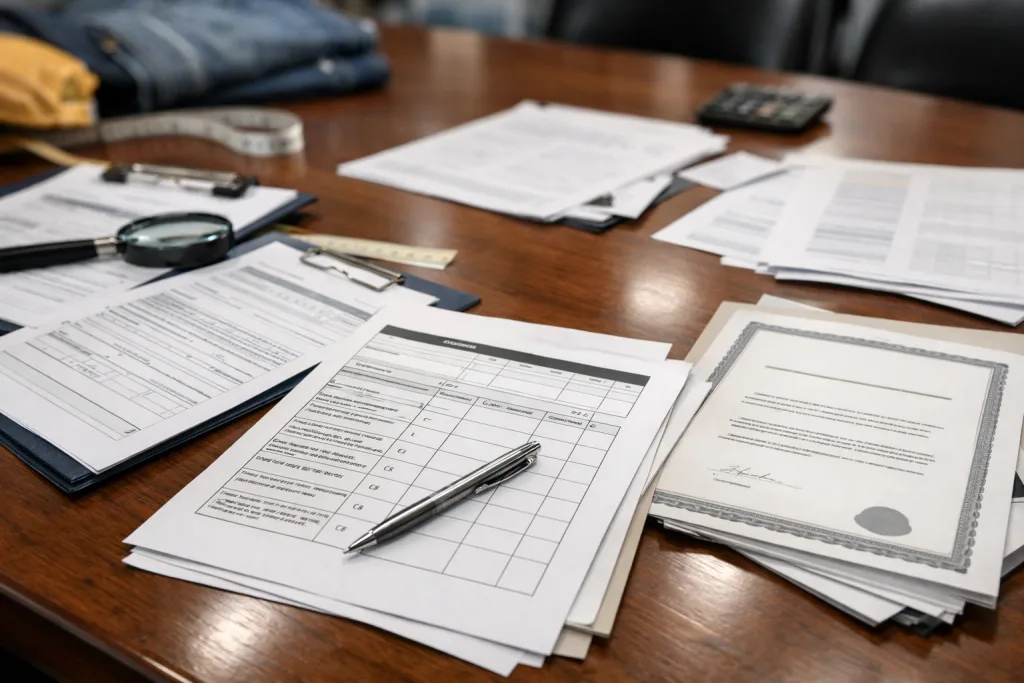 Apparel Manufacturer Evaluation Checklist (Scorecard Template) 3 clothing manufacturer evaluation checklist compliancejpg