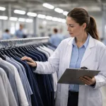 clothing manufacturer evaluation checklist quality inspection in a modern garment factory
