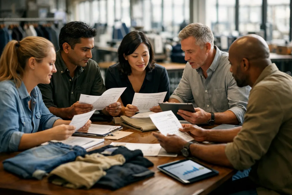 Apparel Manufacturer Evaluation Checklist (Scorecard Template) 2 clothing manufacturer evaluation checklist scorecardsjpg