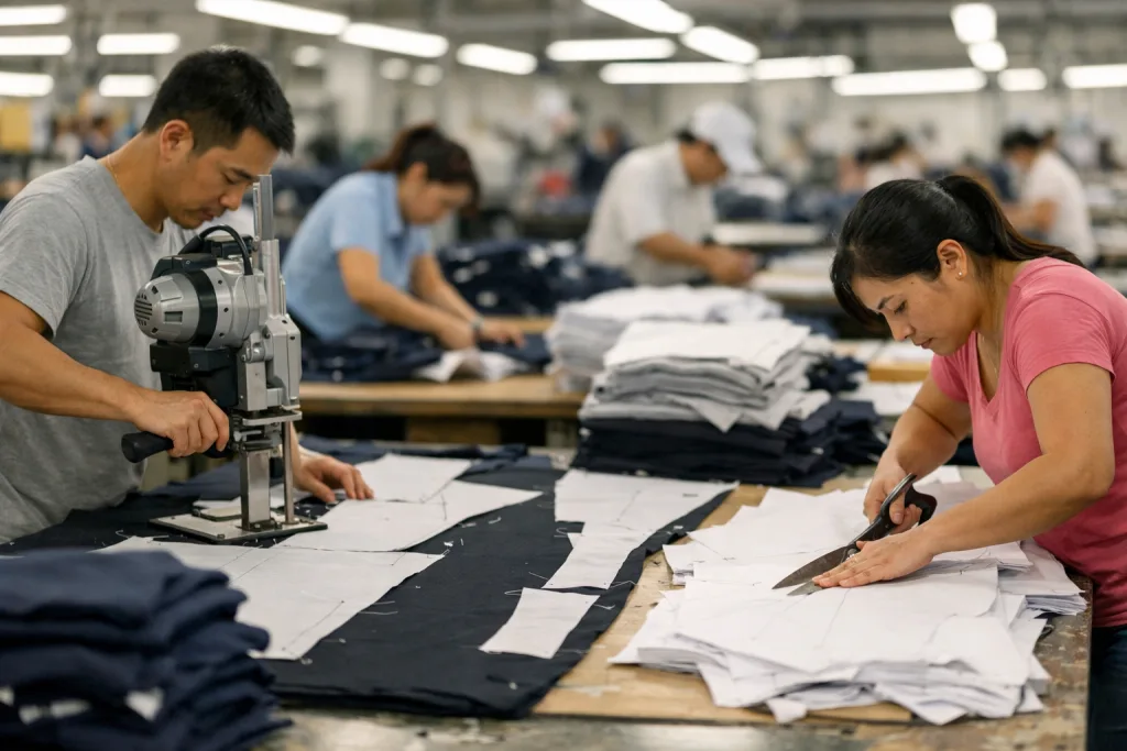 Knit vs Woven Fabric: What’s the Difference? 2 cutting sewing knit woven