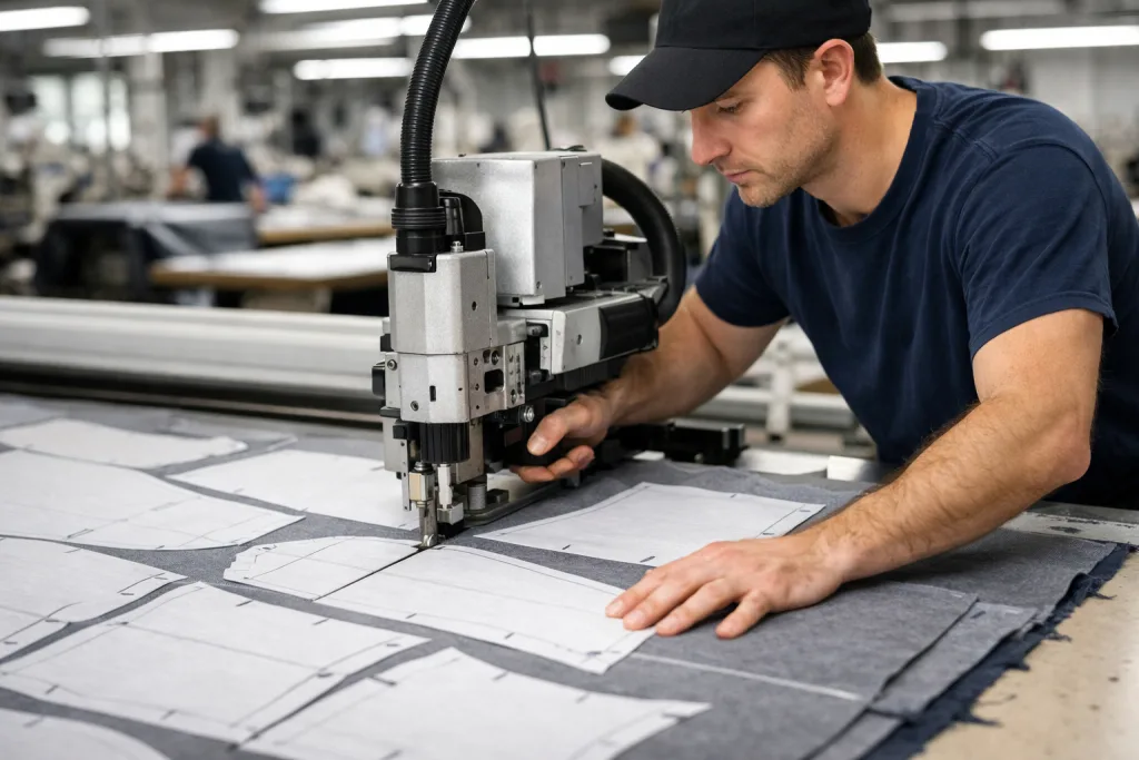 Types of Fabric: A Complete Guide for Clothing Manufacturing 2 fabric cutting patterns