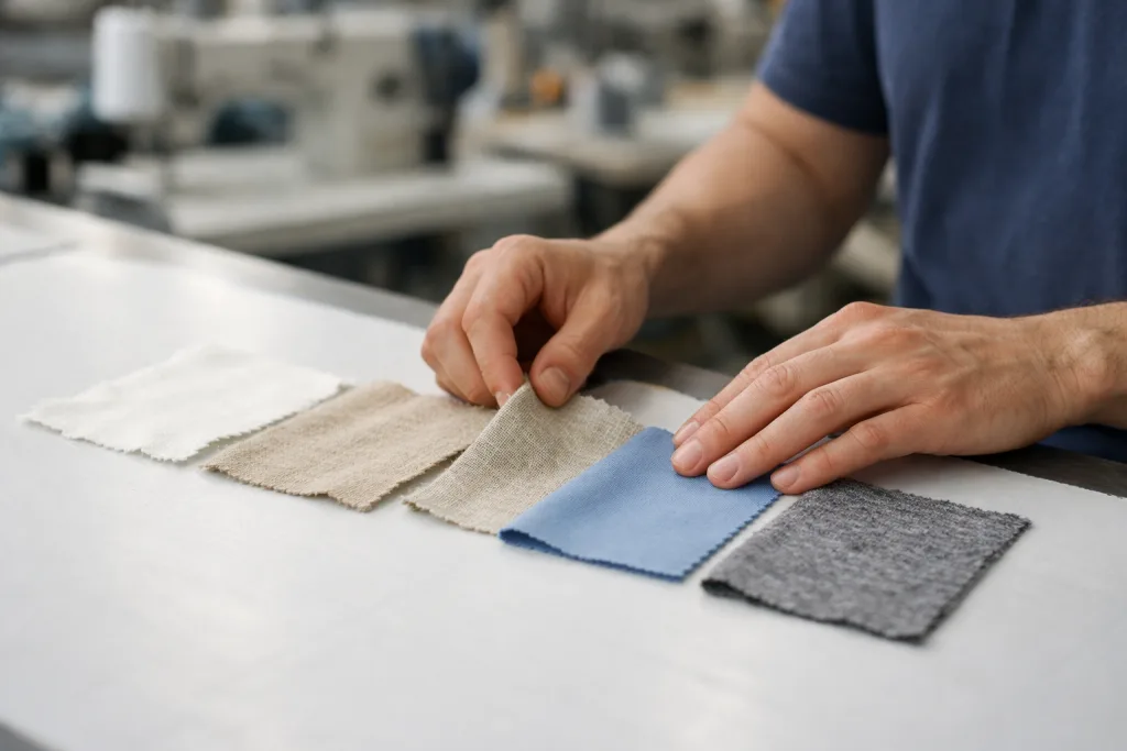 fabric swatches classification