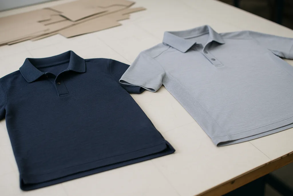 Best Golf Polo Shirts — Performance, Breathability & Sweat Control 1 golf polo vs classic construction