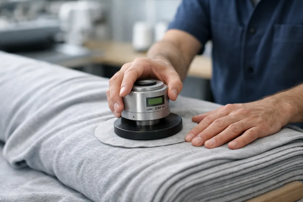 GSM Meaning in Clothing: How Fabric Weight Affects Quality 1 gsm fabric weight lab