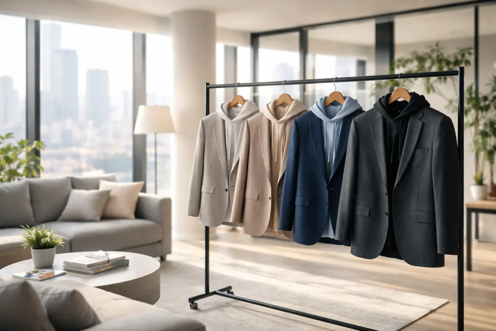 Hoodie and Blazer: A Modern Smart-Casual Trend 1 hoodie blazer business casualjpg 1