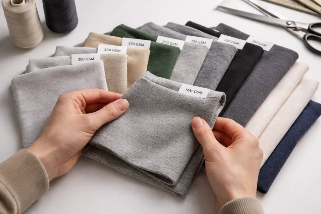 Hoodies and Sweatshirts: What Buyers Need to Know 2 hoodies and sweatshirts fabric gsmwebp