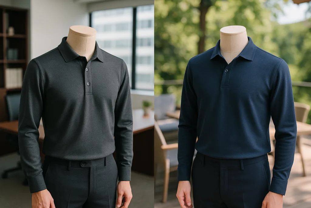 The Rising Appeal of Best Long Sleeve Polo Shirts 2 office outdoor polo shirts lifestyle
