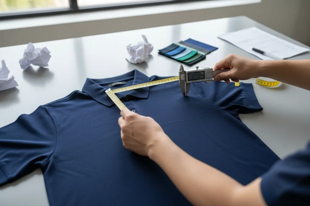 Best Fitting Polo Shirts — Fit Comparison & Fabric Guide 3 polo fit pattern qc