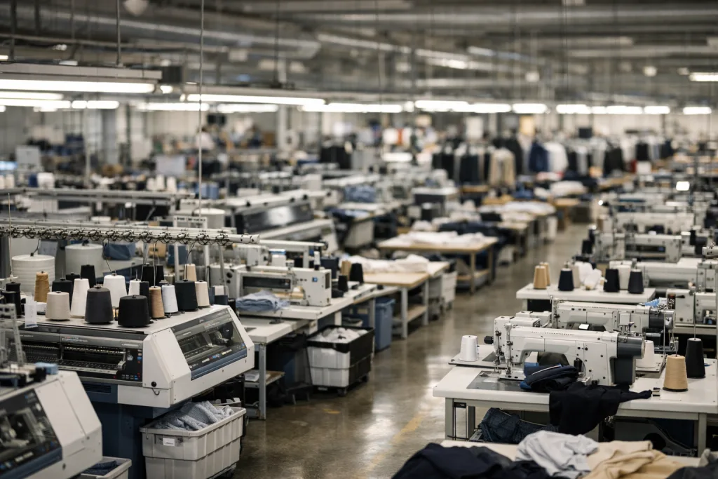 Signs It’s Time to Switch Clothing Manufacturers 1 switch clothing manufacturer factory floorwebp