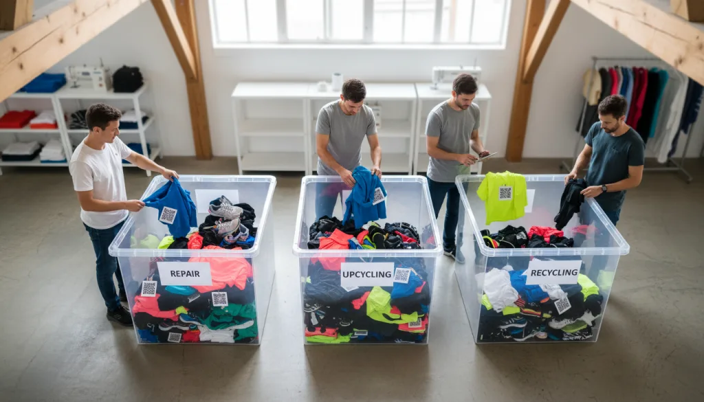 Designing for Circularity: Repairability & End-of-Life 3 take back program sorting