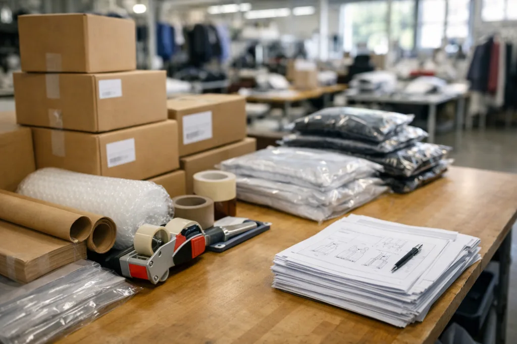 Tech Pack Template That Factories Follow 3 tech pack packing stationwebp