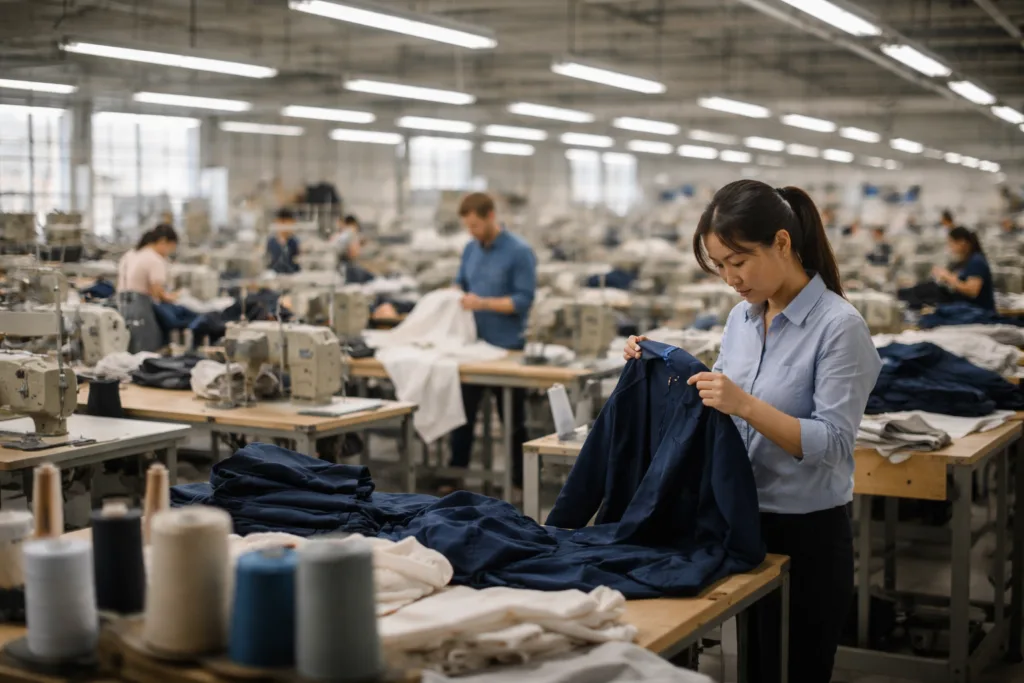 Apparel Compliance Checklist (Materials + Labels + Testing) 2 apparel compliance checklist factory floor