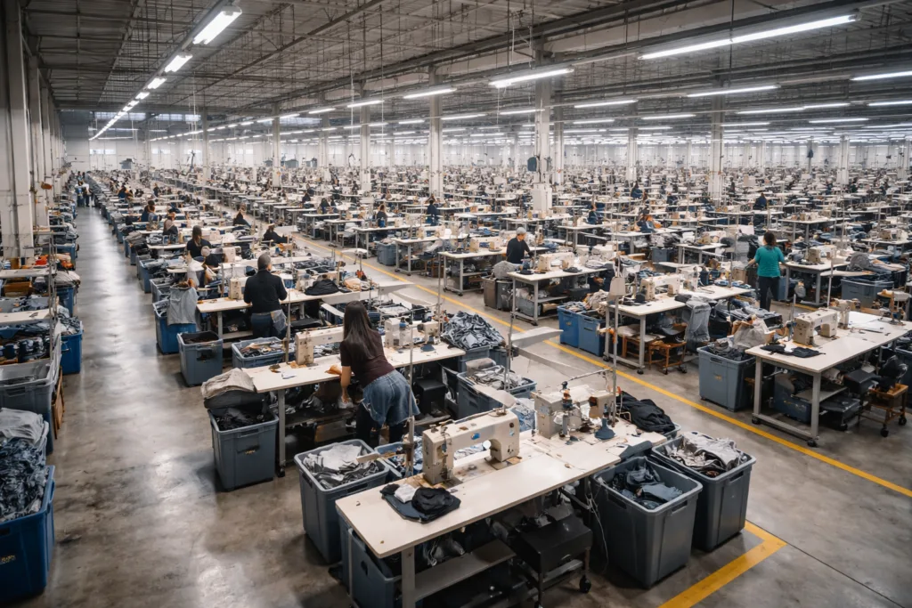 How to Run a Clothing Factory Audit (On-site & Video) 1 clothing factory audit checklist production floor overview