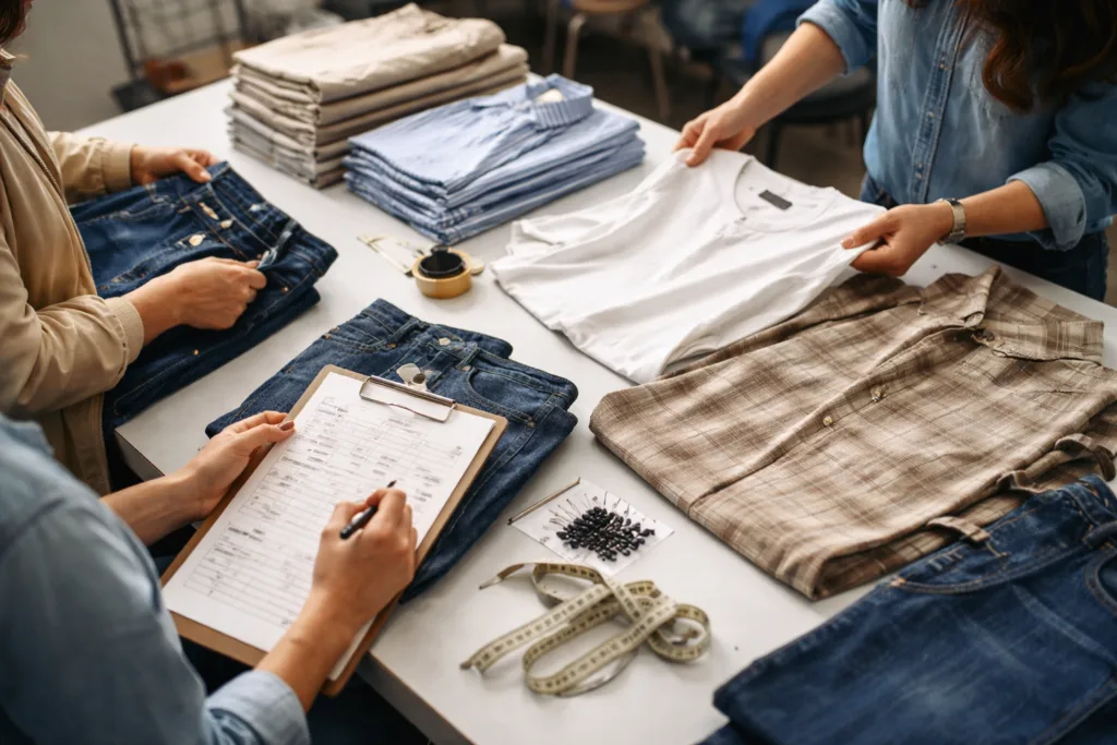 How to Run a Clothing Factory Audit (On-site & Video) 3 clothing factory qa inspection