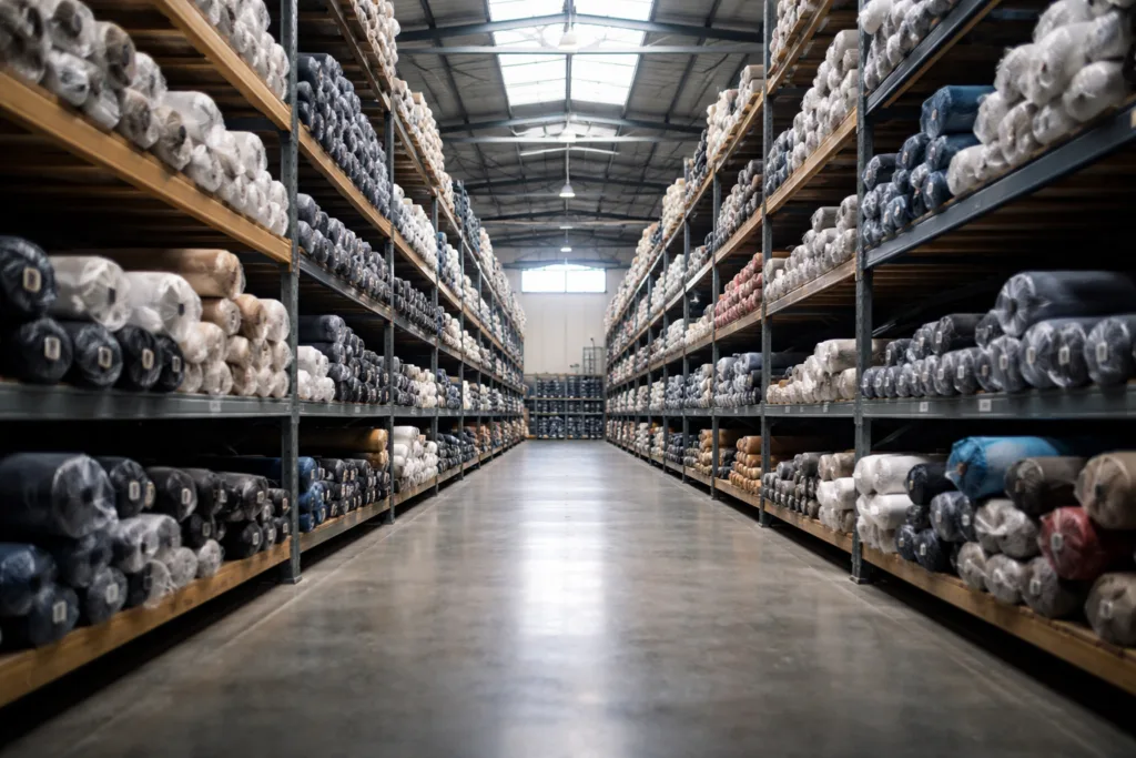 How to Run a Clothing Factory Audit (On-site & Video) 2 clothing factory warehouse inventory