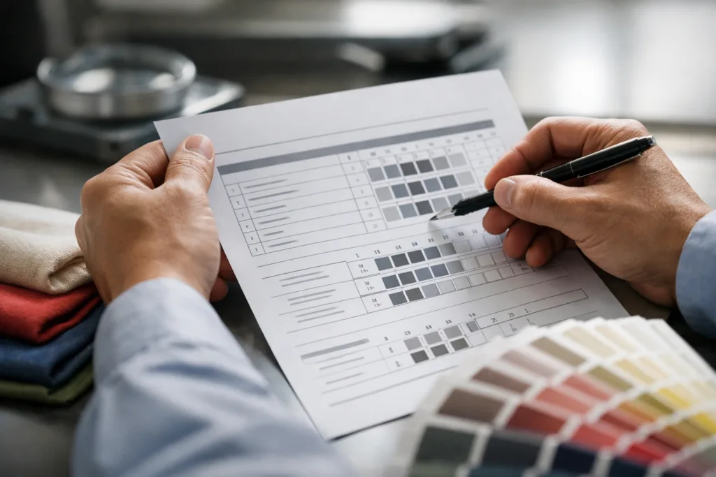 The 2026 Guide to Shrinkage & Colorfastness Tests Apparel Buyers Need 2 evaluating colorfastness shrinkage report