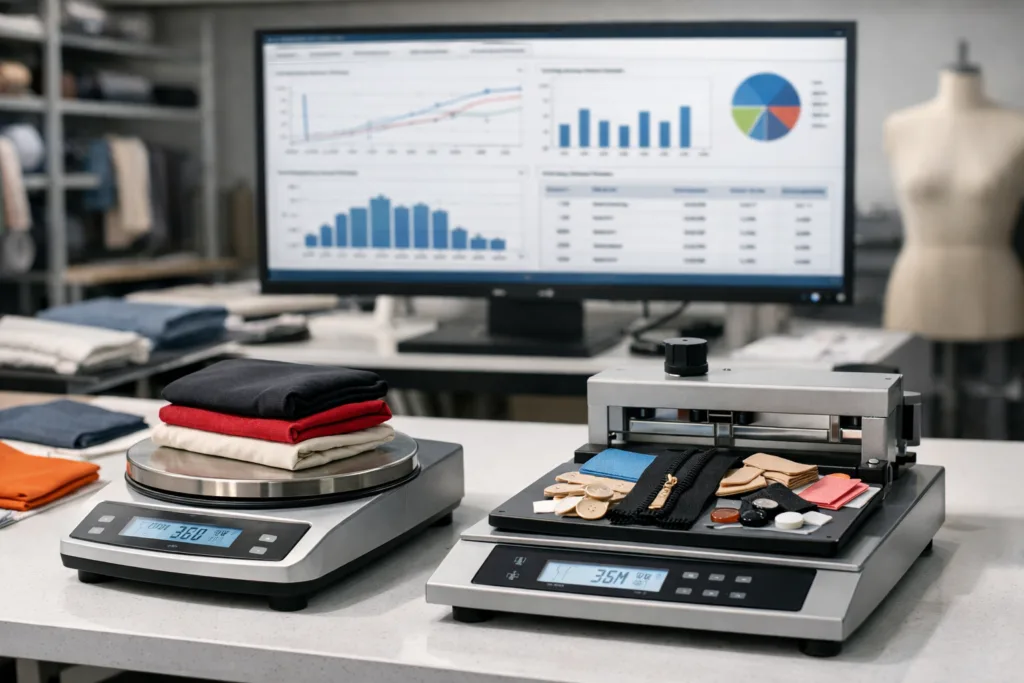 Fabric & Trim Sourcing: 7 Secrets to Match Handfeel & Performance for Apparel Success 3 fabric trim gsm testing lab