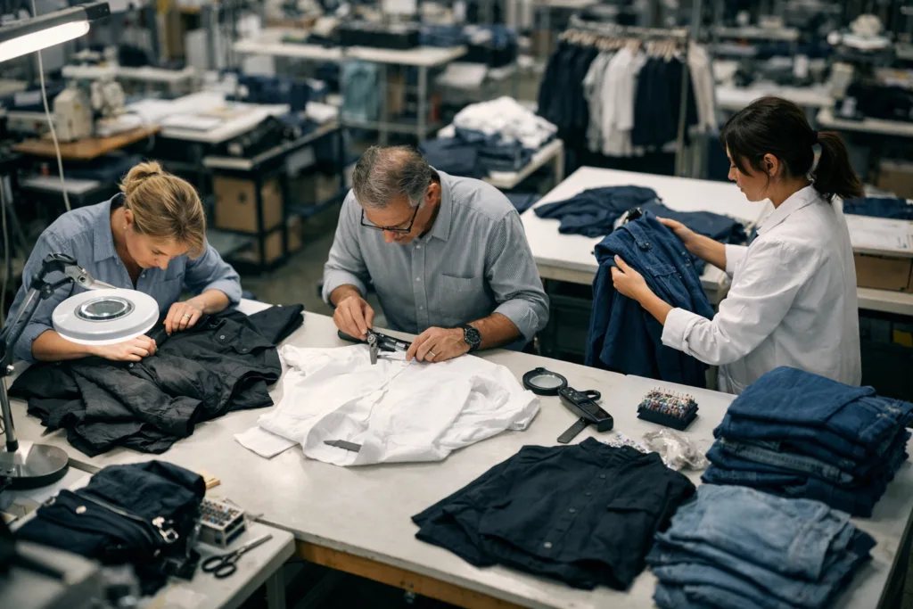 Inline QC vs Final Inspection: What Works Better? 2 final inspection apparel factory