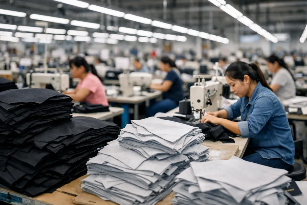The True Cost of Delays for Apparel Brands 1 garment production delays factory floor 1